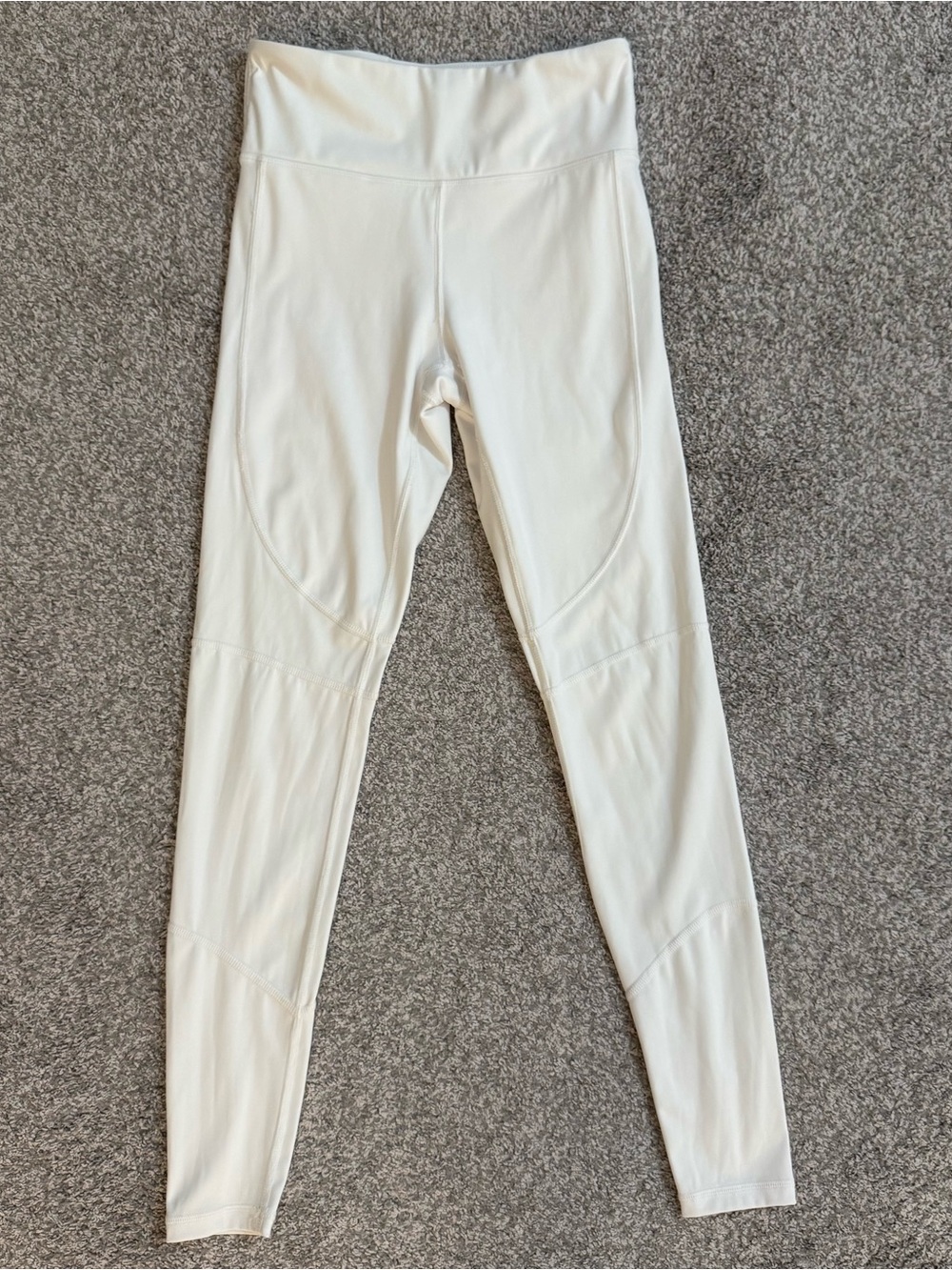 Alala Love Tight Ballet Women's Size XS Mesh Panels White 24 x 26 Leggings